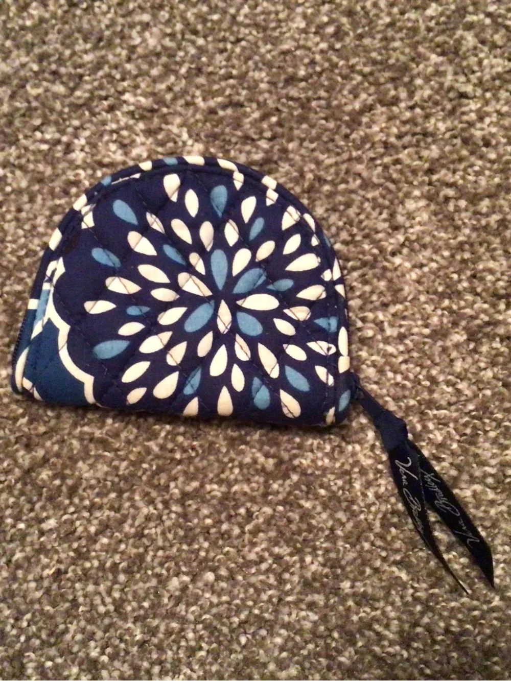 Vera Bradley “Petal Splash” Quilted Coin Pouch